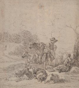 田園風景 作： Matthys van den Bergh