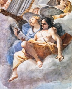 天使のコンサート、詳細 作： Mattia (1613 99) Preti