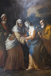訪問 作： Mattia (1613 99) (attr.to) Preti