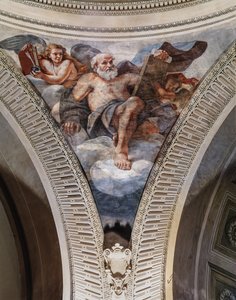 福音書記者聖マタイ 作： Mattia (1613 99) Preti