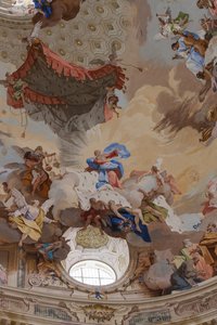「聖母被昇天」詳細 作： Mattia Biella Felice and Bibiena Giuseppe Galli Bortoloni