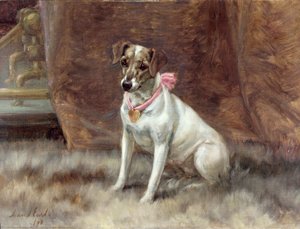 ピンクの弓、1898 作： Maud Earl