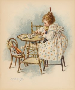 母性ケア（カラーリソ） 作： Maud Humphrey