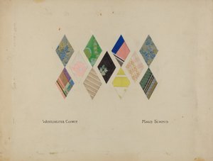プリントキルトパターン 作： Maud Schmid