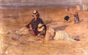 オンザビーチ 作： Maurice Blieck
