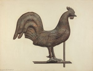 風向計フィニアル、c。 1938年。