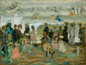 嵐の後、1898-1903 作： Maurice Brazil Prendergast