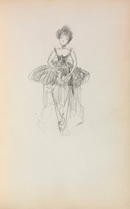 イタリアのスケッチブック：バレリーナのページ231、1898〜1899。 作： Maurice Brazil Prendergast