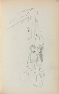イタリアのスケッチブック：図128、1898-1899年。 作： Maurice Brazil Prendergast