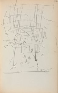 イタリアのスケッチブック：風景ページ116、1898〜1899。 作： Maurice Brazil Prendergast