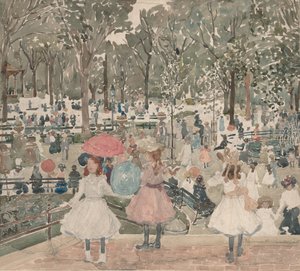 ザ・モール、セントラルパーク、19001903。