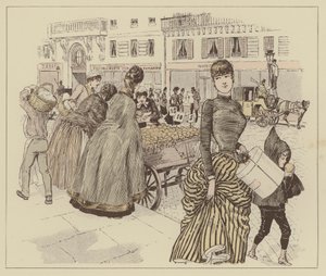 Paris Brillant」のイラスト（カラーリトグラフ 作： Maurice Charles Mathieu Bonvoisin