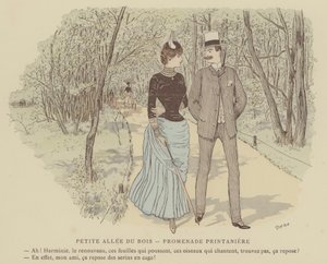 Paris Brillant」のイラスト（カラーリトグラフ 作： Maurice Charles Mathieu Bonvoisin