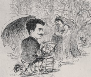 ロプスがオリーブの摘み取り作業員を描いた1877 作： Maurice Charles Mathieu Bonvoisin
