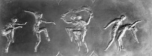 秋のバカンスを踊るパブロワ（1911年頃 作： Maurice Charpentier mio