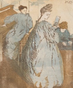 タイポグラフィ・コンポジション・ワークショップ（1895年頃）。 作： Maurice Delcourt