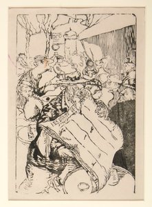 La Pensee、Les Boulevards、p. 45 作： Maurice Delcourt