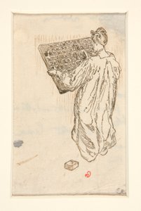 ラ・パンセの露天商、挿絵、p. 57（縮小版） 作： Maurice Delcourt
