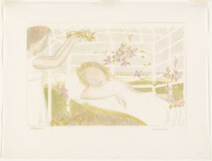アレゴリー、愛のプレート 1 作： Maurice Denis