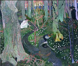 4月イソギンチャク、1891年。 作： Maurice Denis