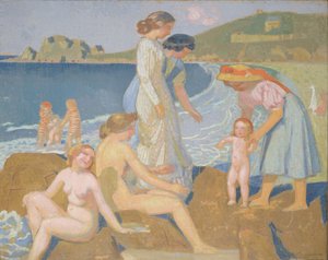 ペロスギレックの入浴者 作： Maurice Denis