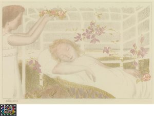 オランダ語：Allégorie（「Amour」シリーズより 作： モーリス・デニス