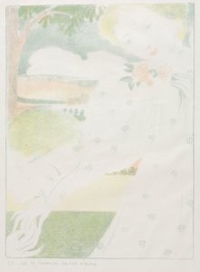 愛：Pl。 8、そしてそれは手の愛の愛撫です。 8、1898年、ラカレッセデセスメインなど 作： Maurice Denis