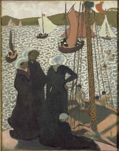 ペロス-ギレックのレガタス1892年、ペロス-ギレックのレガタス。 作： Maurice Denis