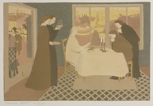 エマオの巡礼者たち 作： Maurice Denis