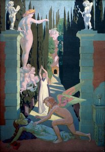 Psyche Panel 4のストーリー。金星の復讐、1908年。 作： Maurice Denis