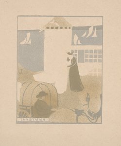 訪問の様子 作： Maurice Denis