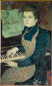 王女マレーヌのメヌエット（油絵） 作： Maurice Denis