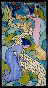 小川の女たち モーリス・ドニ(1870-1943)の絵画 1894年(huile sur toile)