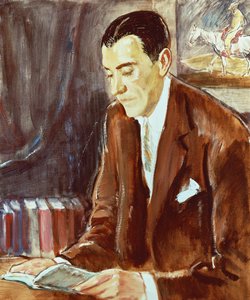 ラモン・ペレス・デ・アヤラ (1881-1962)、スペインの作家、絵画の肖像 作： Maurice Fromkes