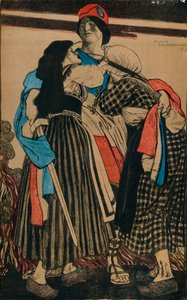 1917年のフランスへのアルザスロレーヌの復元 作： Maurice Greiffenhagen