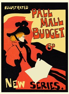 「ポール モール バジェット」のイラスト 作： Maurice Greiffenhagen