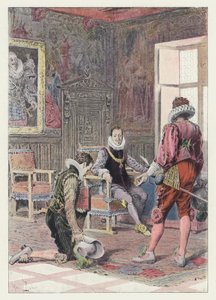 Gil Blasのイラスト（カラーリトグラフ 作： Maurice Leloir