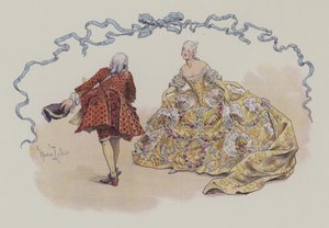 メヌエット 作： Maurice Leloir