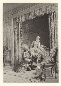 誘惑 作： Maurice Leloir