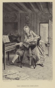 焼けた薬（グラビア 作： Maurice Leloir