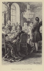 モットーの説明（巻頭グラビア 作： Maurice Leloir