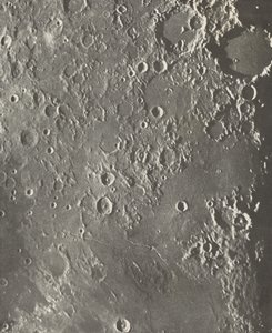 写真家 Lunaire Albategnius - Triesnecker - Manilius、1903