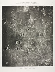 月の写真: コペルニクス-ケプラー-アリスタリック、1896 年。