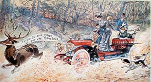 爆発！？私はもうダメだ、彼らにはメルセデスがある 作： Maurice Louis Henri Neumont