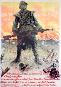 彼らは合格しません！ 1914-1918、1918