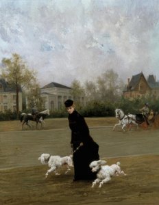 M.ポアソン、エレガンテオーボワドブローニュ、パリ-宝石、1877 作： Maurice Poirson