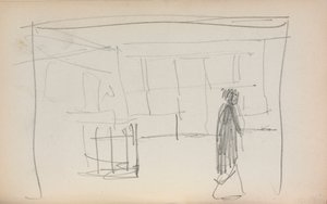 イタリアのスケッチブック室内の人物 （175 ページ） 作： Maurice Prendergast