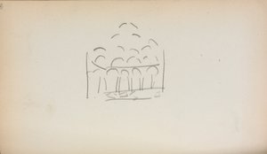 イタリアのスケッチブックサン・マルコ (186 ページ) 作： Maurice Prendergast
