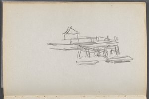 スケッチブック『デルス』127号、060ページ：ドック 作： Maurice Prendergast