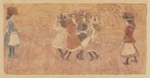 縄跳び 作： Maurice Brazil Prendergast